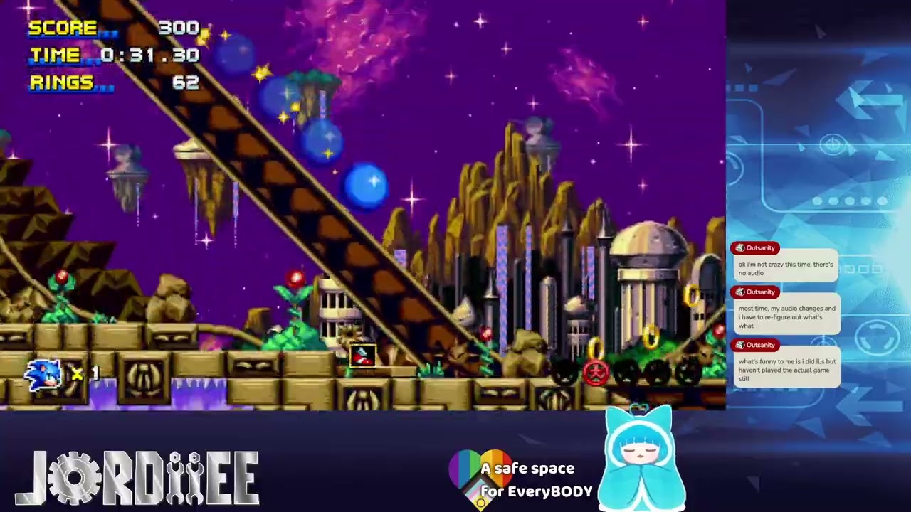 Sonic Megamix Mania | Misty Maze 2 in 1:34.27 as Sonic