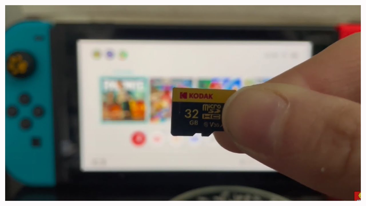 Augmentez le stockage de votre Switch : Ins&eacute;rez une carte SD ! (Tutoriel)