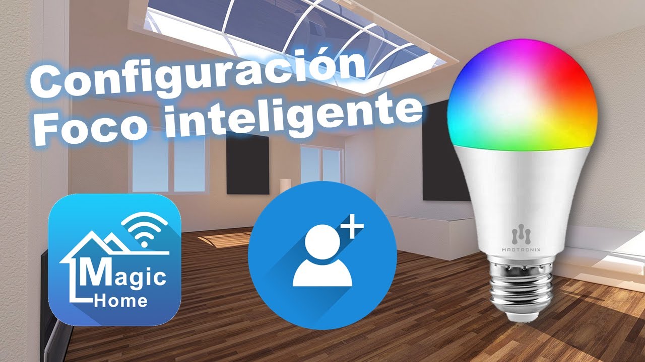 MagicHome foco inteligente WiFi RGB cómo compartir con un familiar o conocido 😁