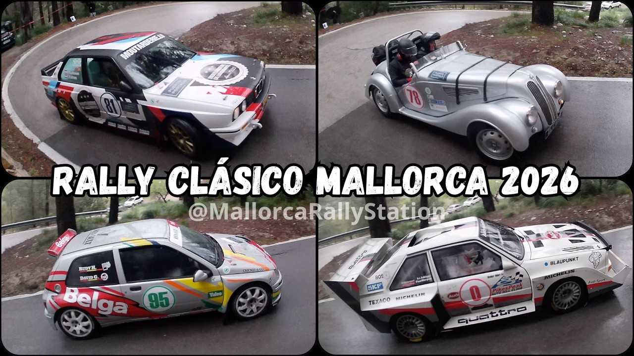 RALLY CLÁSICO ISLA DE MALLORCA 2026 | BEST CARS & SHOW | @MallorcaRallyStation