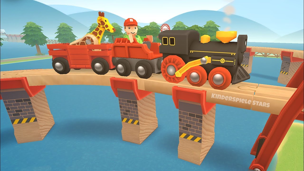 Brio World Eisenbahn Wasserwelt Insel-Brücken 🌉 Kinderspiele Stars (deutsch)