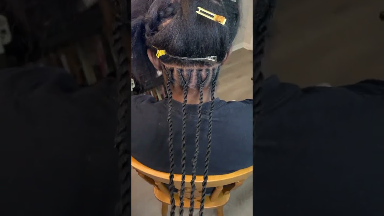 #tutorial #atl #neworleans #neatbraids #invisiblelocs #knotlessboxbraidstutorial #instagramreels