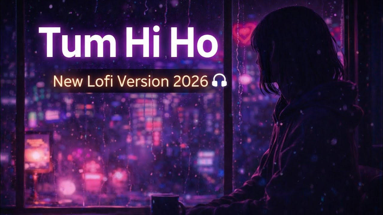 Tum hi ho | Tum Se Hi | Lofi Mix | Hindi Slowed Reverb | Aesthetic Rainy Night Vibes |