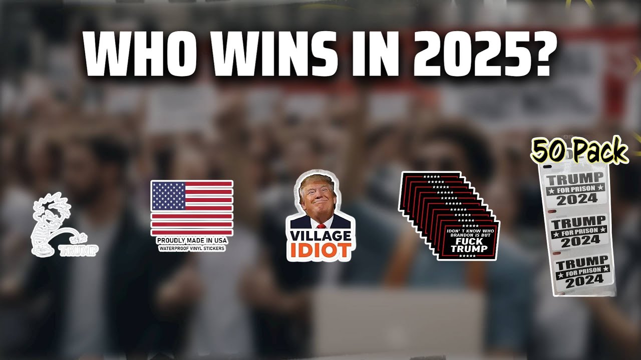 The Top 5 Best Anti Trump Sticker in 2025 - Must Watch Before Buying!
