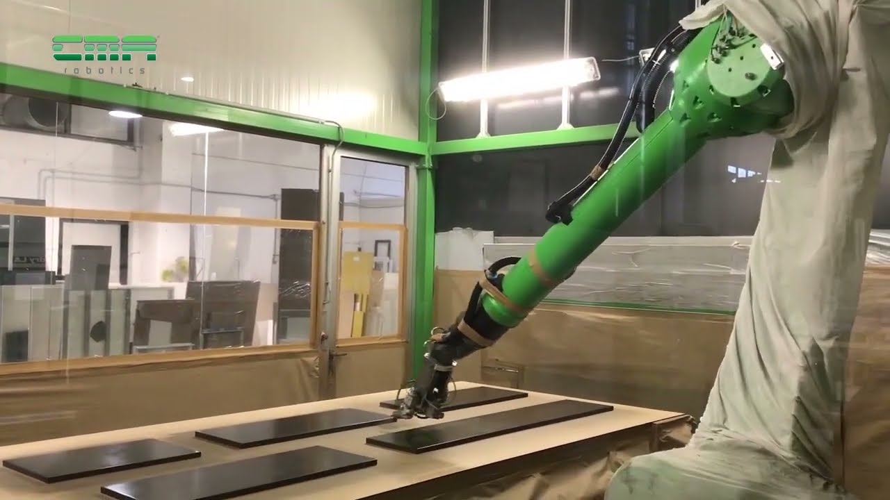 Robot lakierniczy - malowanie frontów