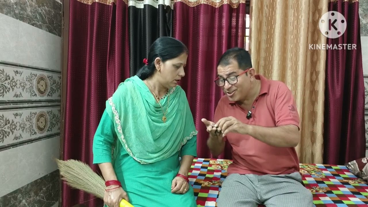 Deepavali celebration# गढ़वाली हास्य व्यंग#पति पत्नी की मजेदार गढ़वाली कॉमेडी