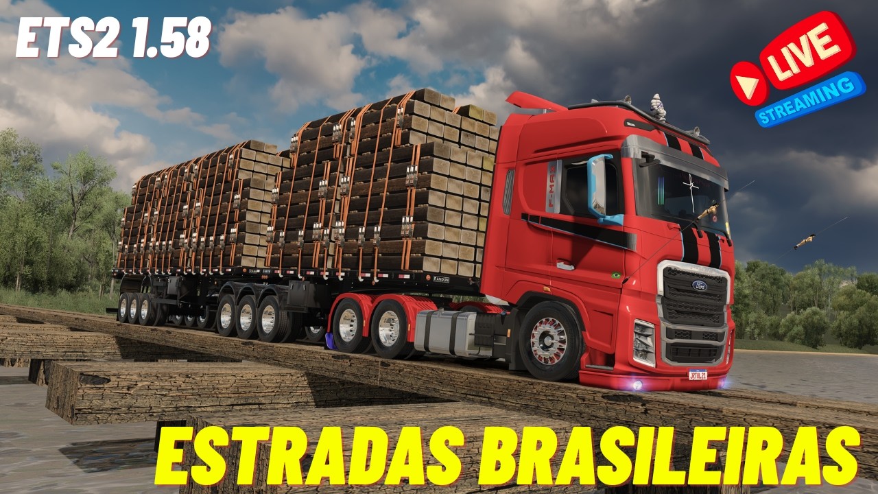 🛑ETS2-1.58-Estradeiros , Sofrencia Nas Estradas Brasileiras  #shorts #shortsfeed #caminhão #arqueado