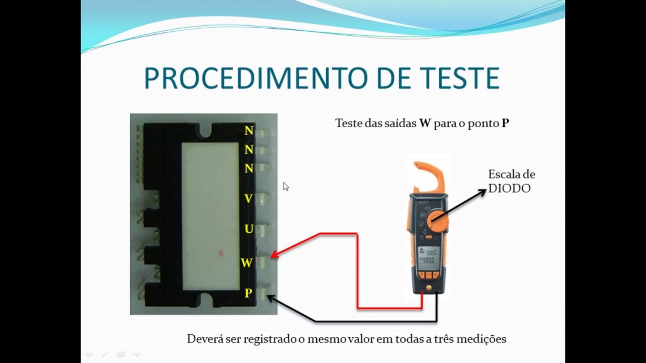 Como Testar o IPM/IGBT - Orientações básicas
