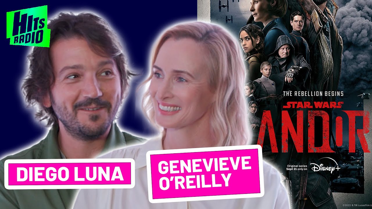 'I Think We All Know How It Ends!' Diego Luna & Genevieve O'Riley Talk Andor & Star Wars Fandom!