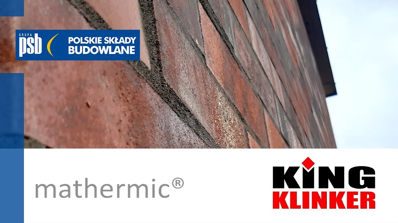 SYSTEM ociepleń MATHERMIC z płytkami KING KLINKER
