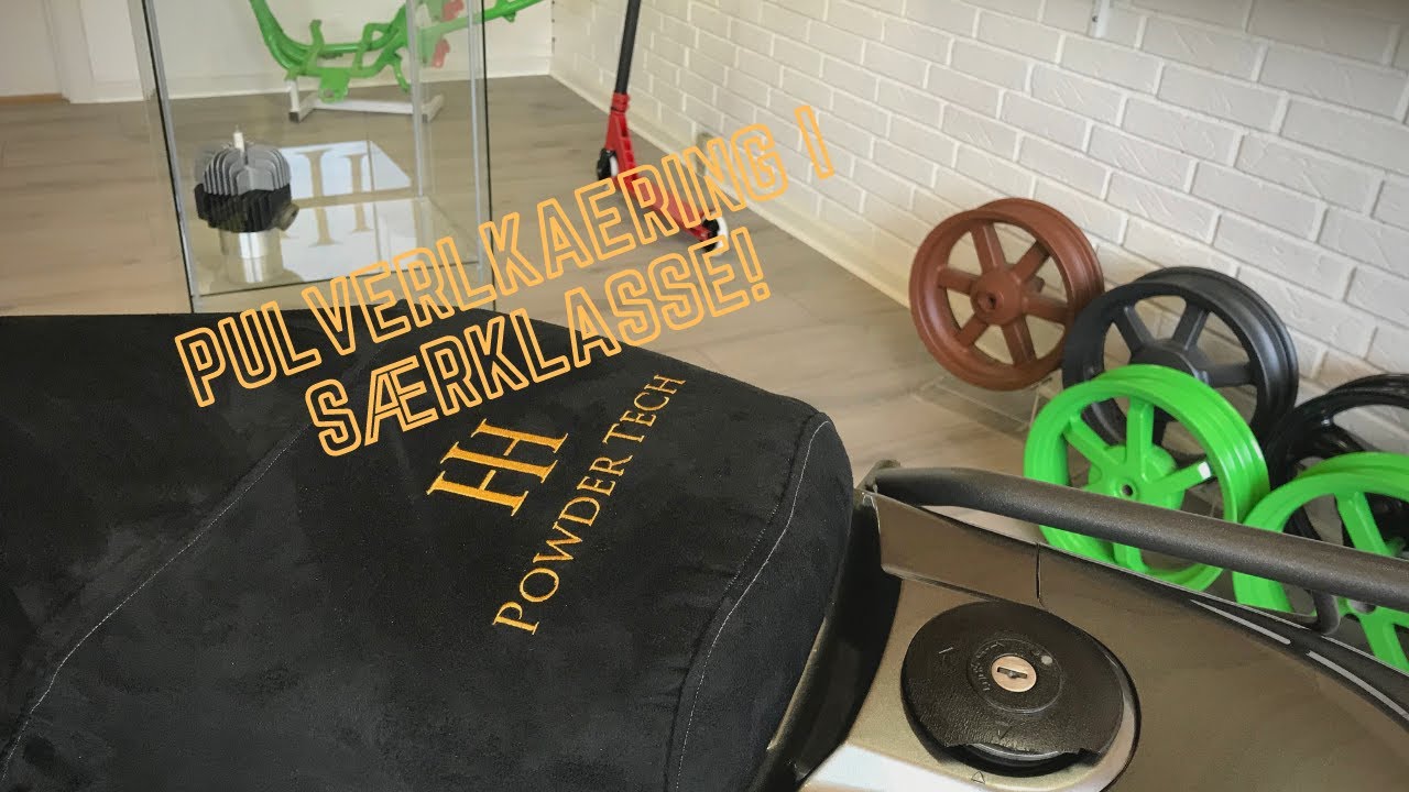 Pulverlakering i særklasse - HH PowderTech!