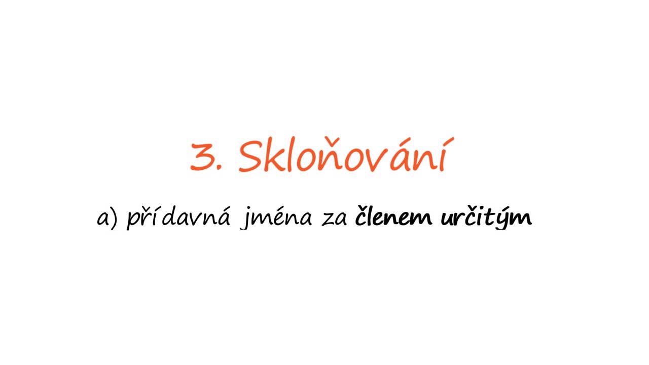 Přídavná jména v němčině