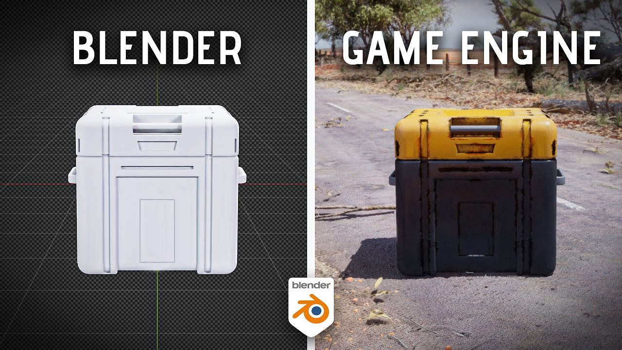 Создание игровых ресурсов в Blender