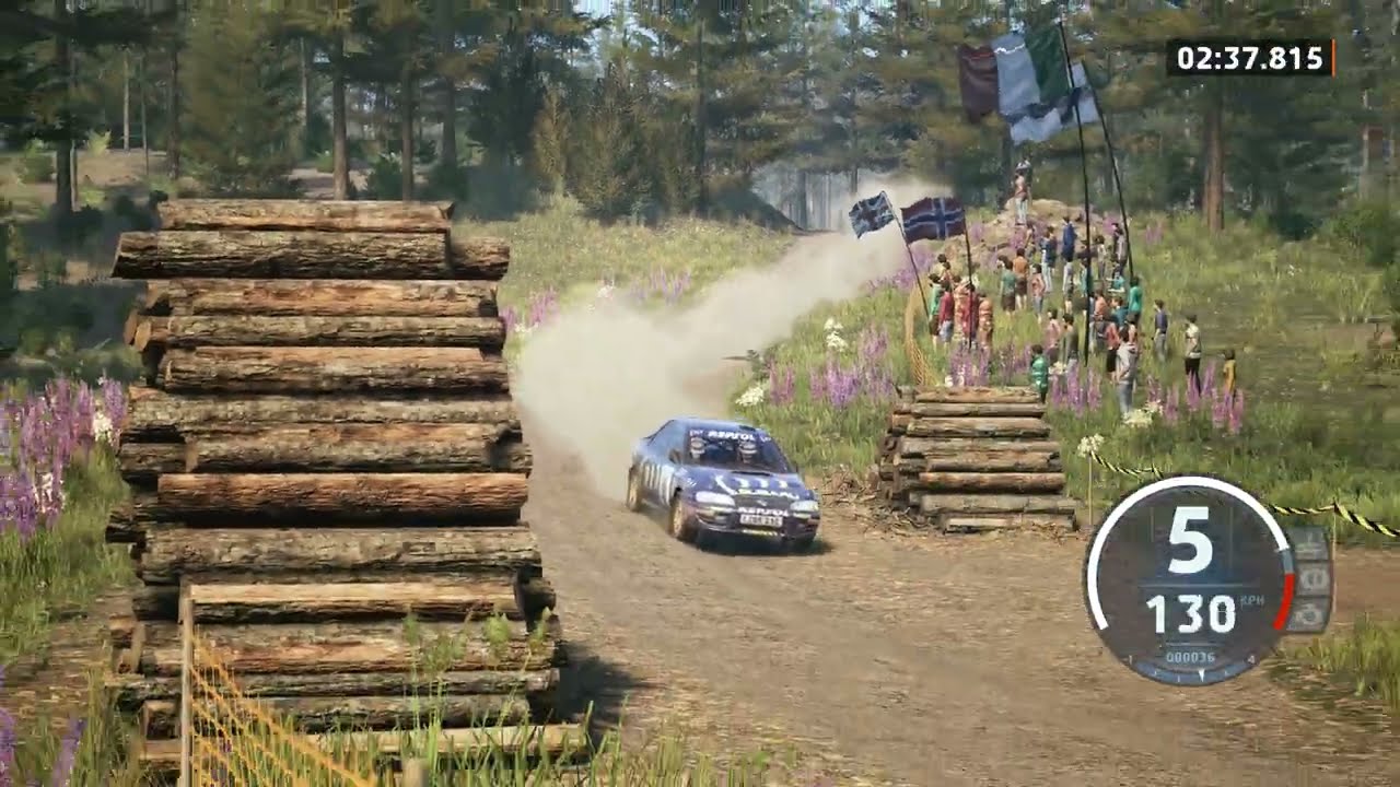 EA Sports WRC | LK Stories (1994) | Subaru Impreza 1995 - Finland | SS 2/5 (Replay)