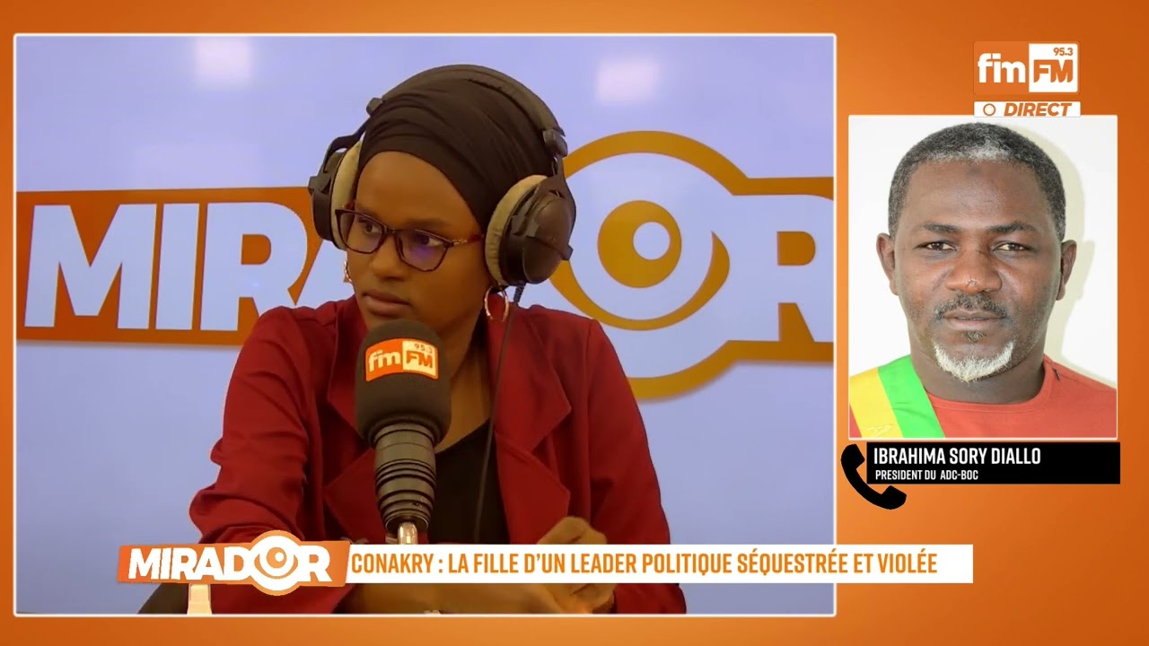 Conakry : la fille d’un leader politique séquestrée et violée, Ibrahime Sory s'exprime