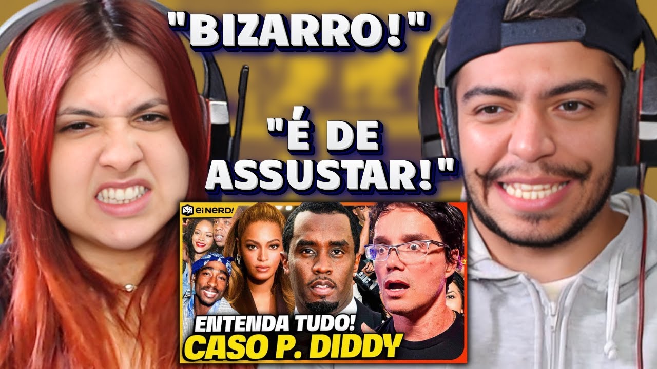 CASO DIDDY: BIZARRO! ESCÂNDALOS, CRIMES E FESTAS SECRETAS DO P.DIDDY – ENTENDA! | REACT