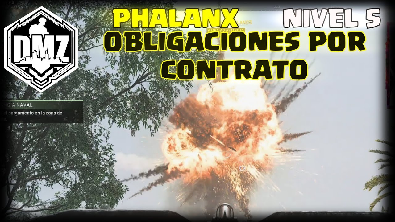 OBLIGACIONES POR CONTRATO ➡️ MISION DMZ PHALANX NIVEL 5 🔥 WARZONE TEMPORADA 4 🔥