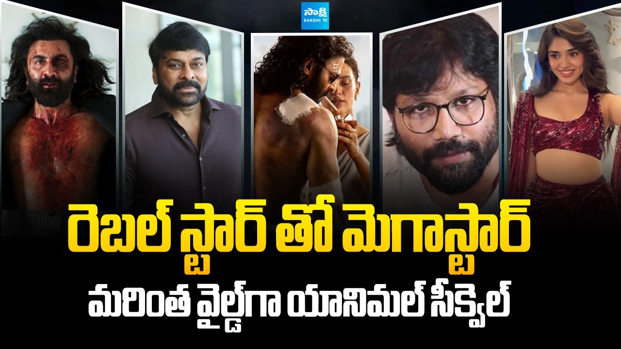 Tollywood Snippets: Megastar in Prabhas SPIRIT Movie | ANIMAL Sequel | Sandeep Reddy Vanga | Sakshi