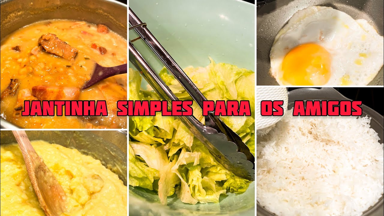 Aproveitando carne assada no feijão + Arroz, purê e ovo frito