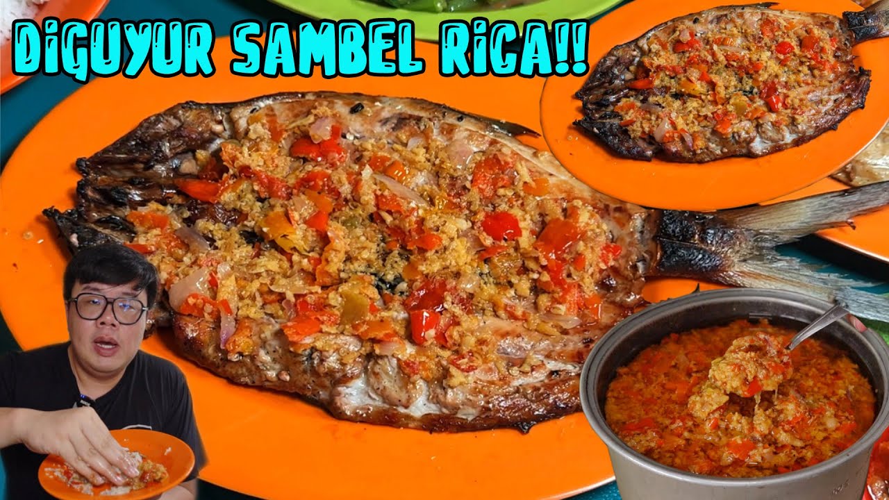 RATUSAN EKOR LARIS TIAP HARI!! IKAN BANDENG BAKAR RICA TANPA TULANG...