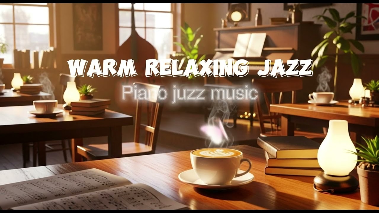 Warm Relaxing Jazz | Warm Instrumental Music for Late Night Focus