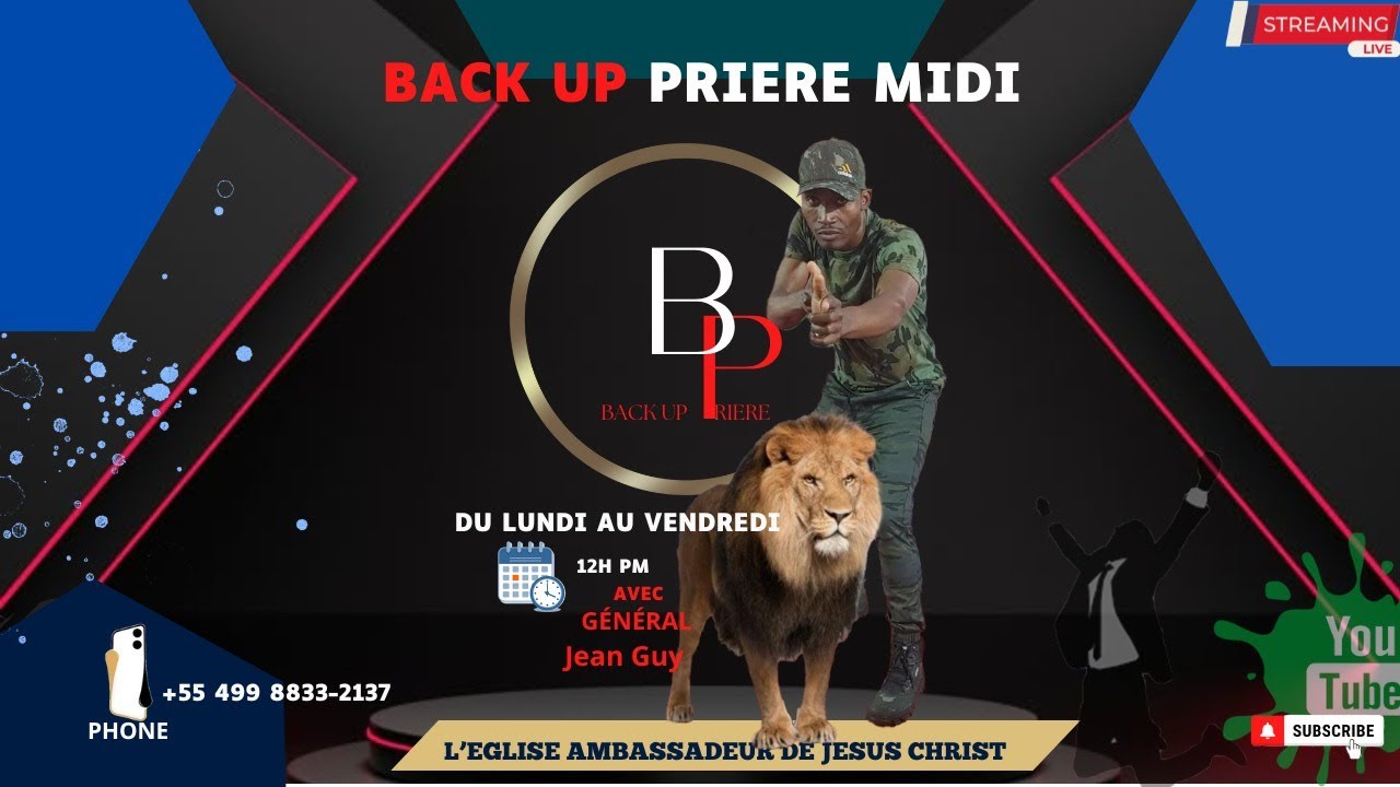 Backup Priere Midi (Siw pa aplike disiplin sou laviw pou 2026 la ou pap fe sikse) Gen 2:17