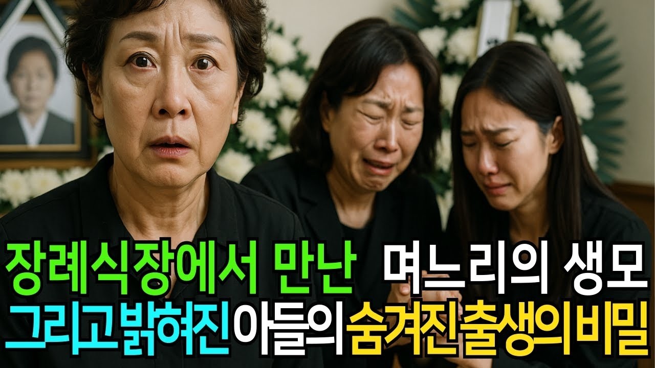 장례식장에서 만난 며느리의 생모, 그리고 밝혀진 아들의 충격적인 출생의 비밀