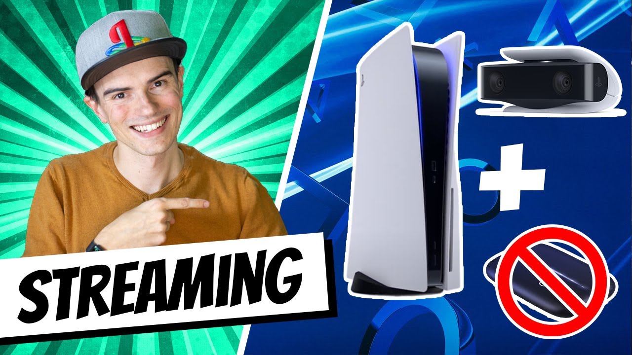 PS5: STREAMEN & AUFNEHMEN in 4k mit Sony HD-Kamera OHNE Capture-Card (Anleitung & Test)