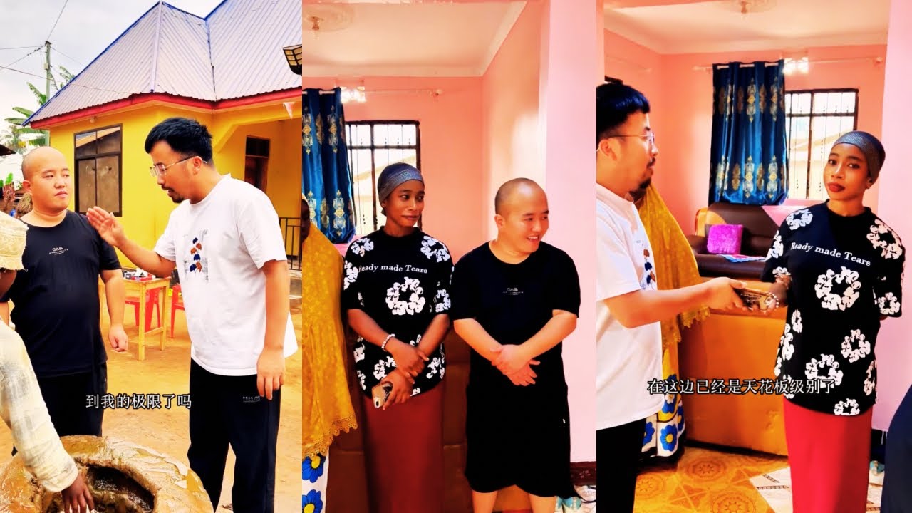 Alang's blind date in Tanzania 14 (Alang was rejected by a female college student)