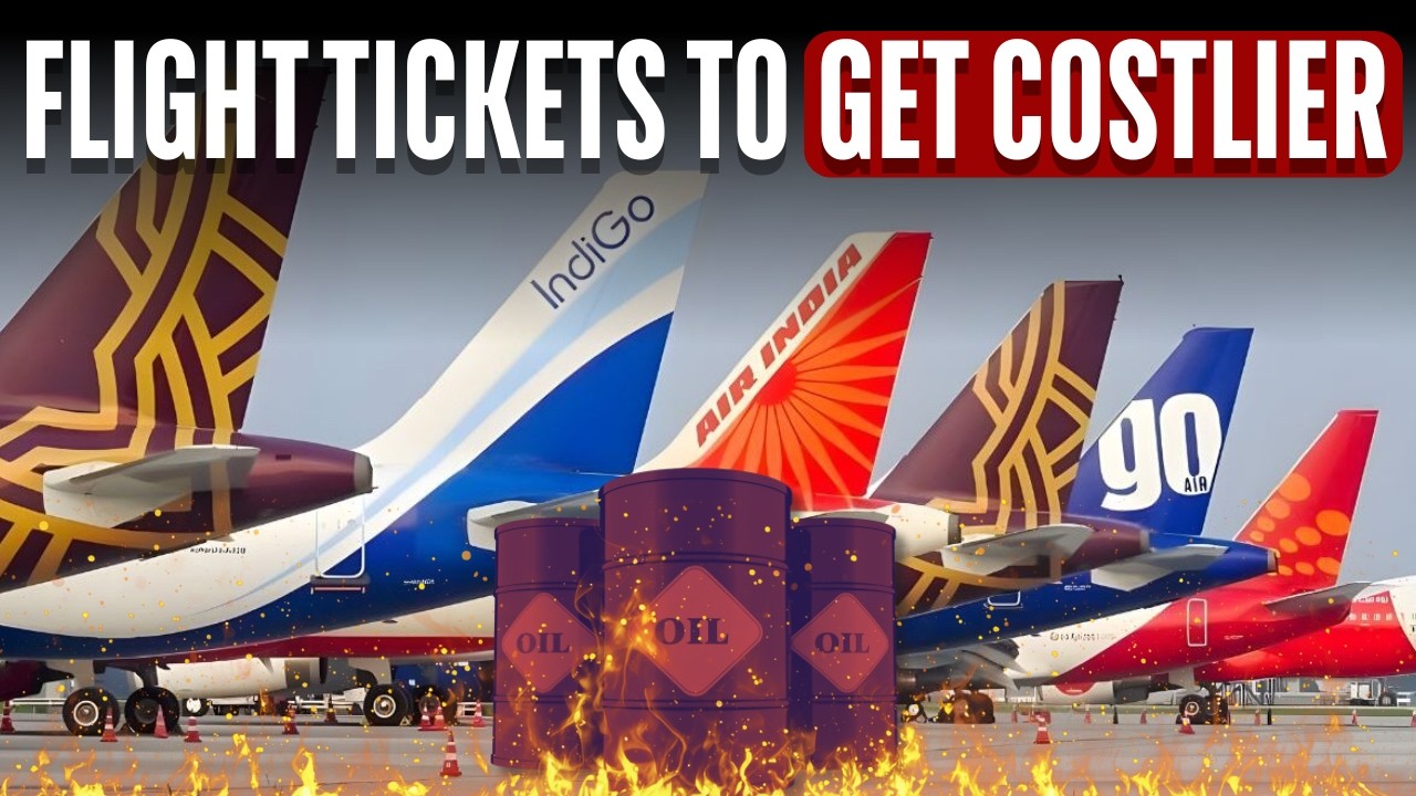 Airfare Shock Ahead? IndiGo, SpiceJet, Akasa Discuss Fuel Surcharge As Crude Prices Soar Past $100