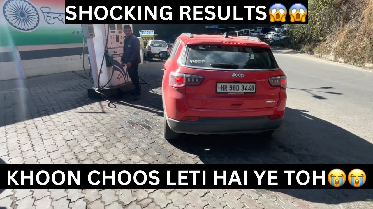 Jeep Compass Diesel 2022 Tank To Tank Mileage Test|Delhi to Kufri