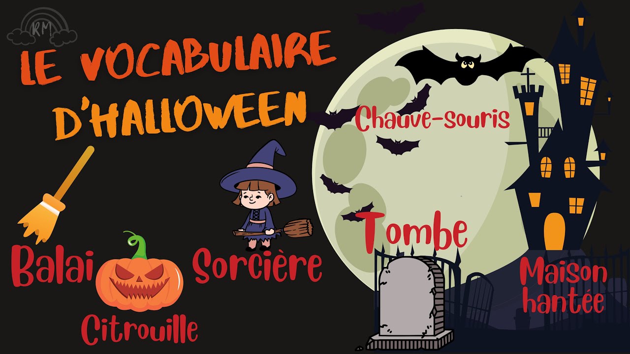 Le vocabulaire d’Halloween