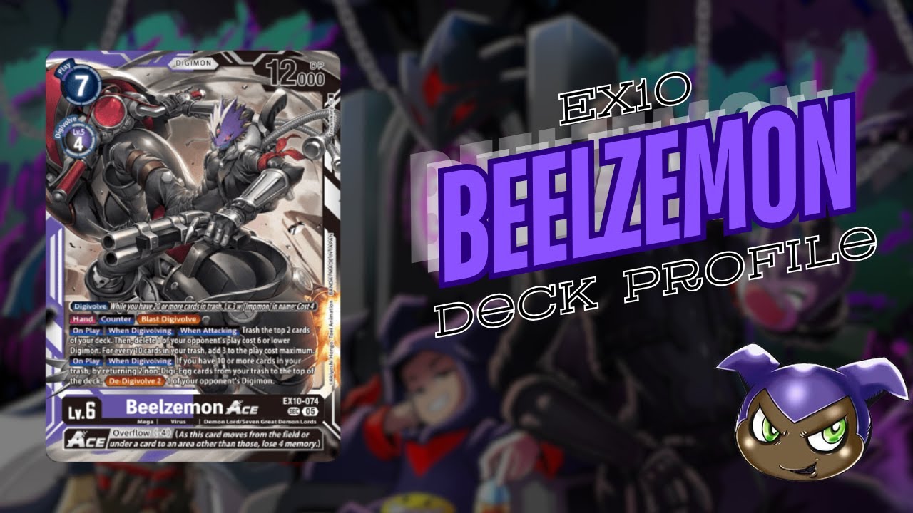 Ex10 Beelzemon Deck Profile - Beelze Ace is Cracked!