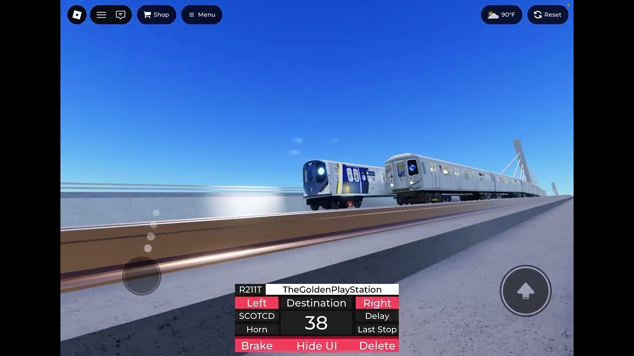 Just messing around with the trains 