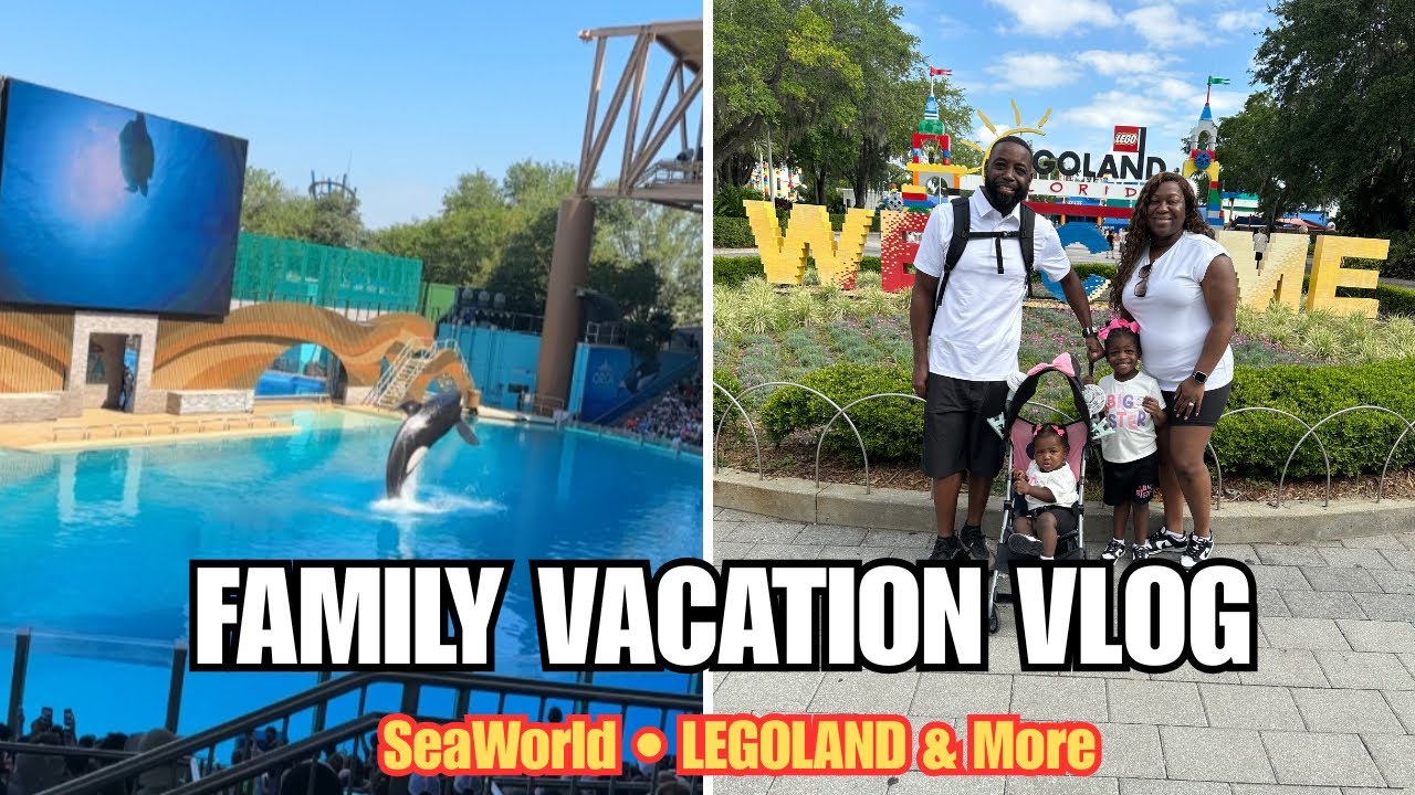 Florida Family Vacation Vlog | SeaWorld, LEGOLAND & More!