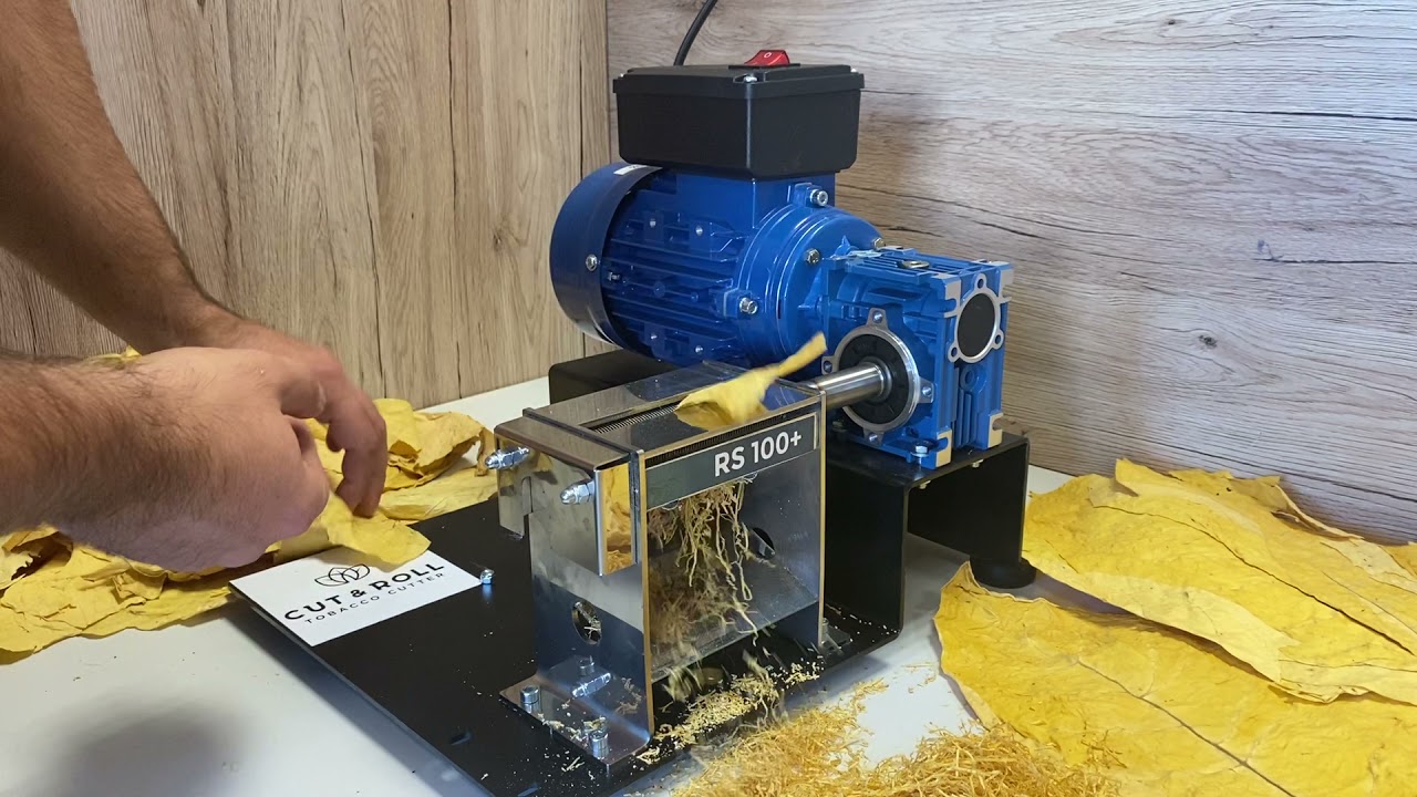 RS100 Electric tobacco cutting machine.Cheap tobacco cutter,tobacco shredder.