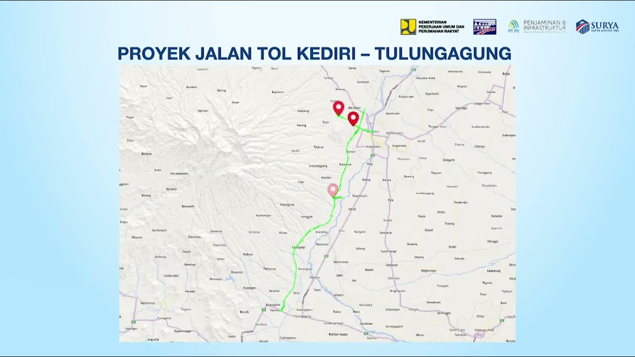 Perjanjian Penjaminan Jalan Tol Kediri - Tulungagung