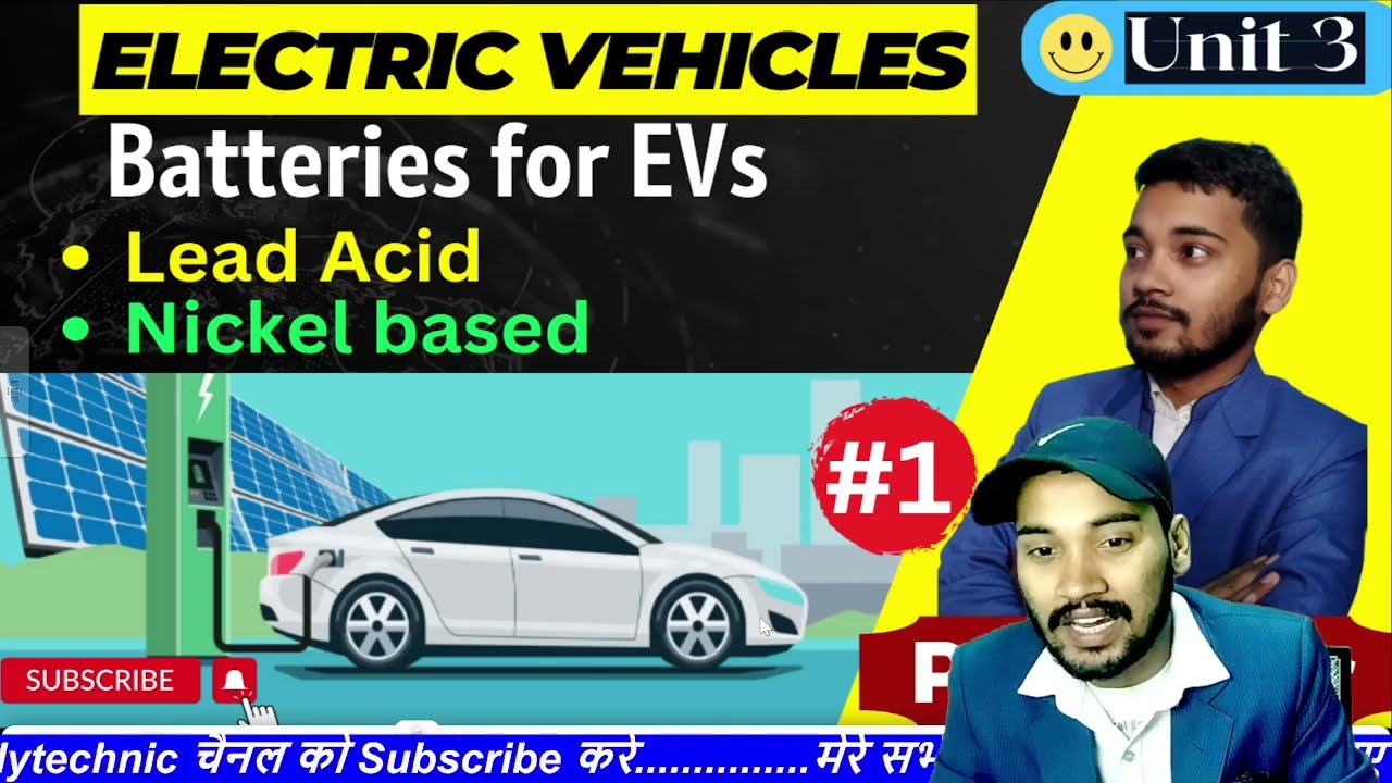 🚗🧠 “EV Battery Types 🔋 | Lead & Nickel-Based Batteries – Full Info in Hindi” | Prince Sir”