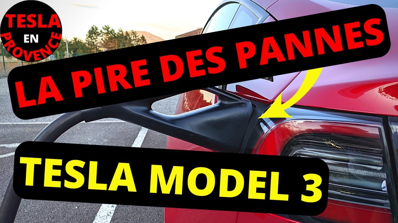 La pire des PANNES TESLA model 3 Superchargeur ( Voiture électrique panne charge problème )
