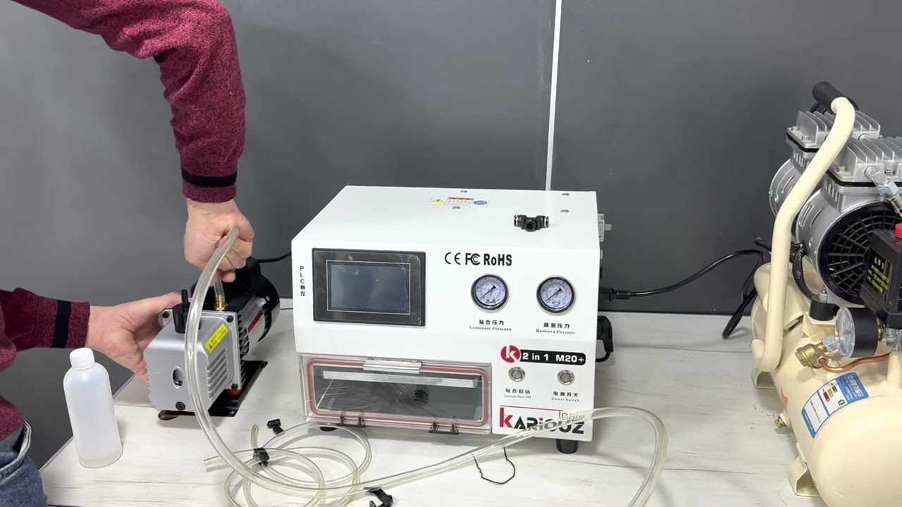 Kariouz glass machine M20+