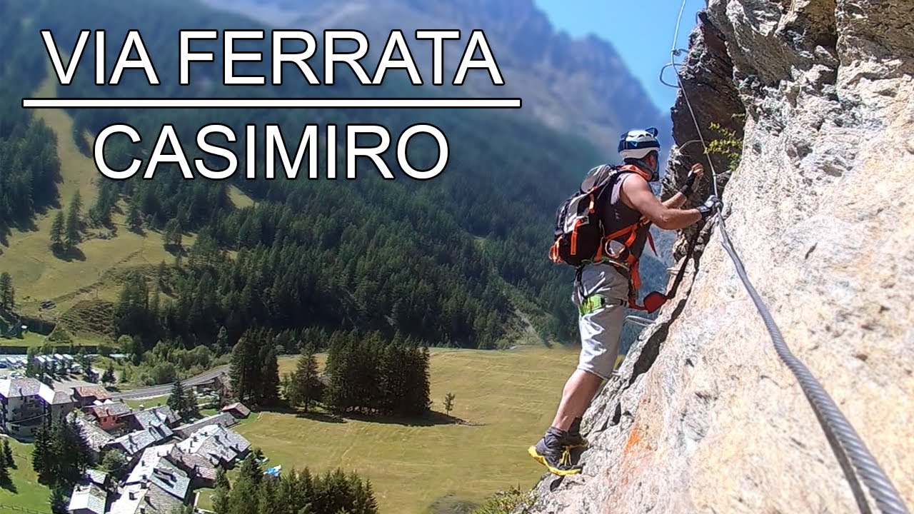 La panoramica Ferrata Casimiro - Rhêmes N.D. [diff.: PD, Poco difficile - Valle d'Aosta]