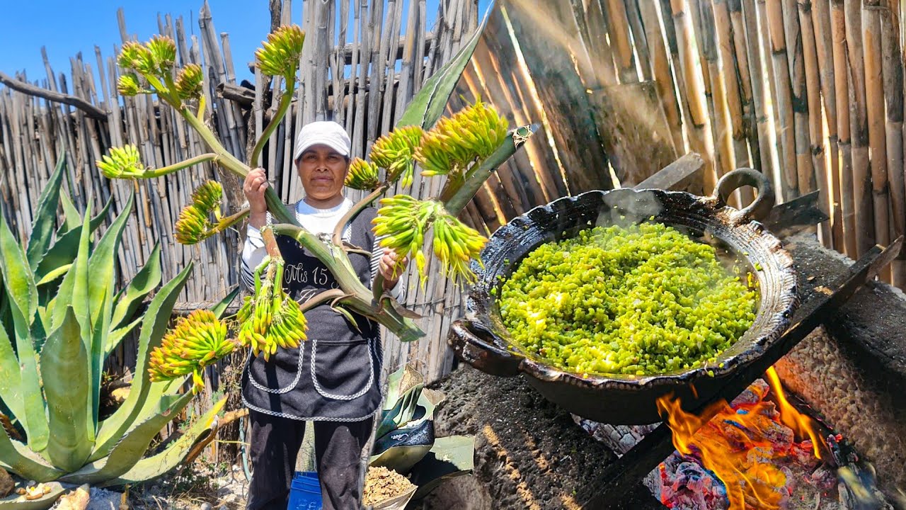 As&iacute; se hace el la Flor de Maguey en comida - esta es la Receta Secreta de do&ntilde;a clara