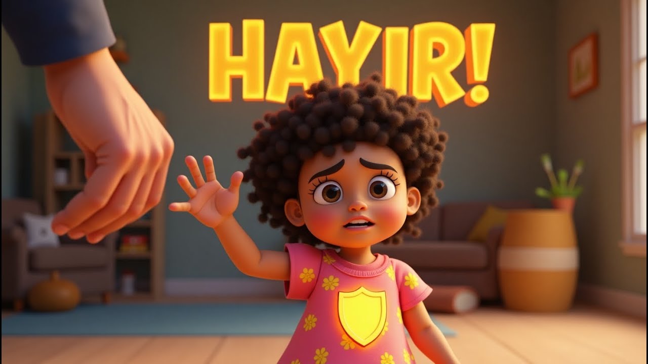 Hayır Demek Cesurca! 👧🛑 Mahremiyet Şarkısı | Benim Vücudum Benimdir | Çocuklar İçin Güvenli Dokunuş