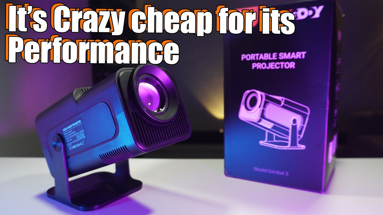 It's crazy cheap for its performance : Xgody Gimbal 5 projector