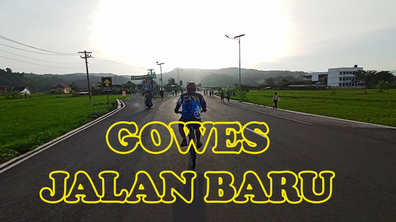 Gowes ke Jalan Baru Sleman Gunungkidul Apakah Masih Ramai??