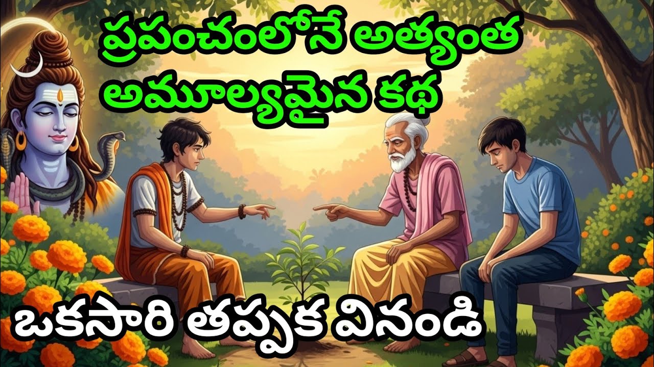 ప్రపంచంలోనే అత్యంత అమూల్యమైన కథ, ఒకసారి తప్పక వినండి | telugu motivational story | Telugu story