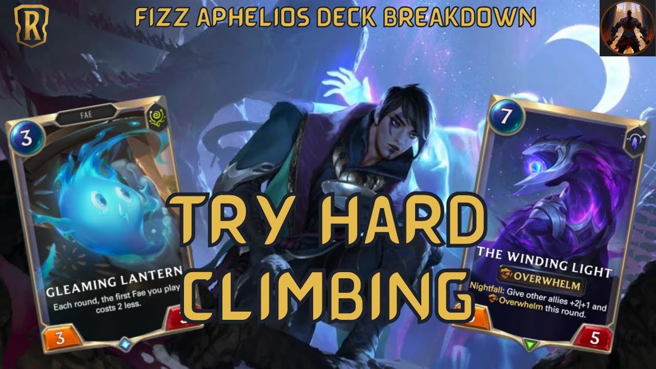 Netdecking RubinZoo and Climbing To Top 50 With Aphelios Fizz | Deck Gameplay | Legends of Runeterra