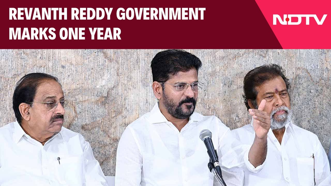 Telangana News | Opposition Mounts Attack As Revanth Reddy Government Marks A Year In Telangana