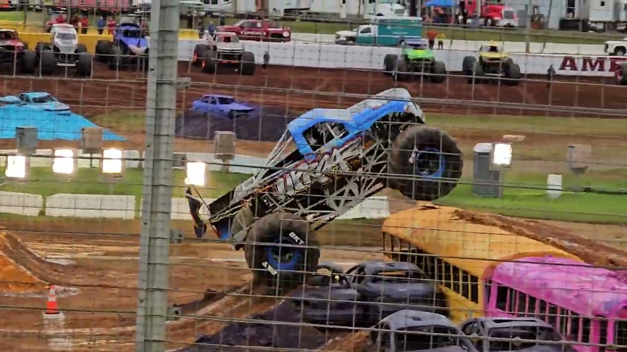 Monster jam in charlotte speedway 2025