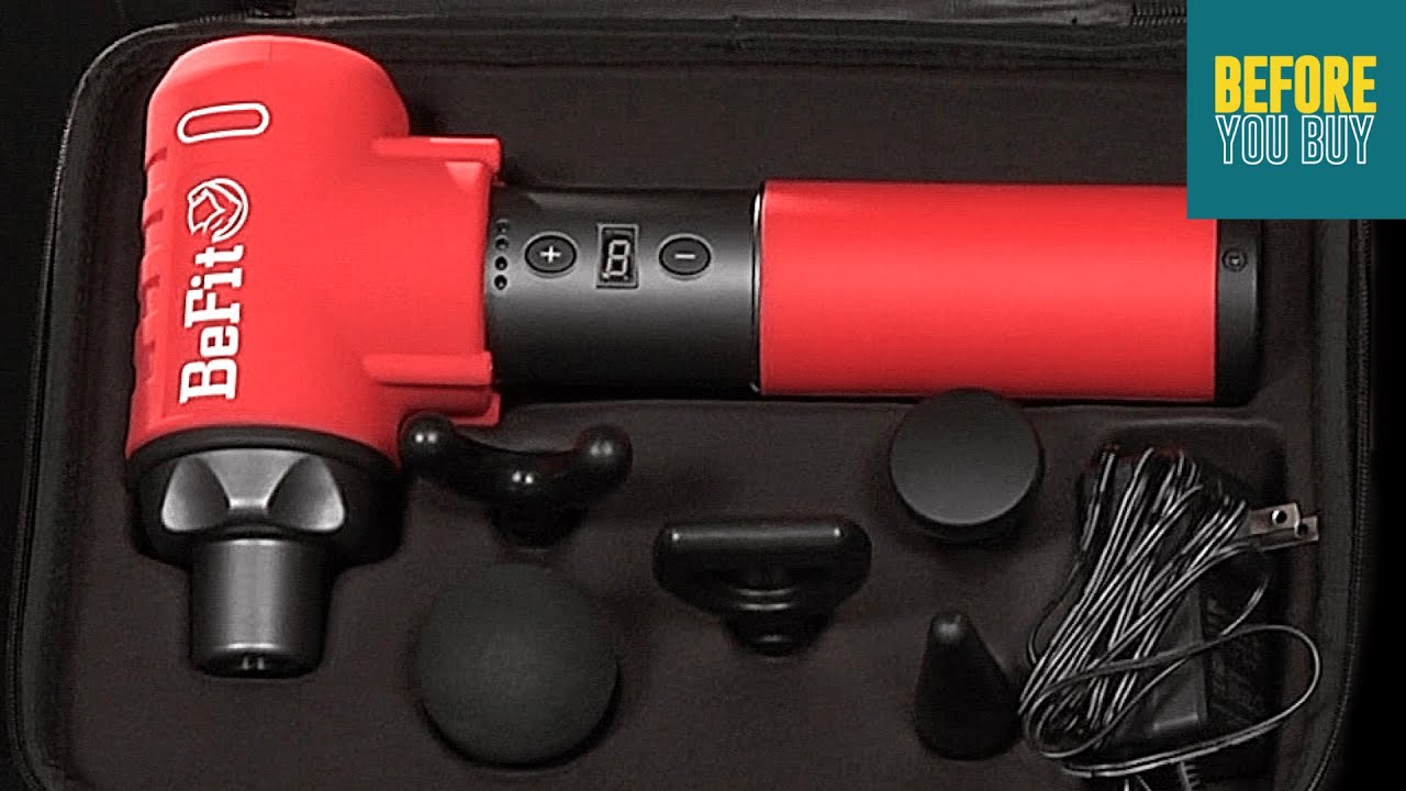 BeAlive BeFit Massage Gun for Recovery - BeAlive Quiet & Strong